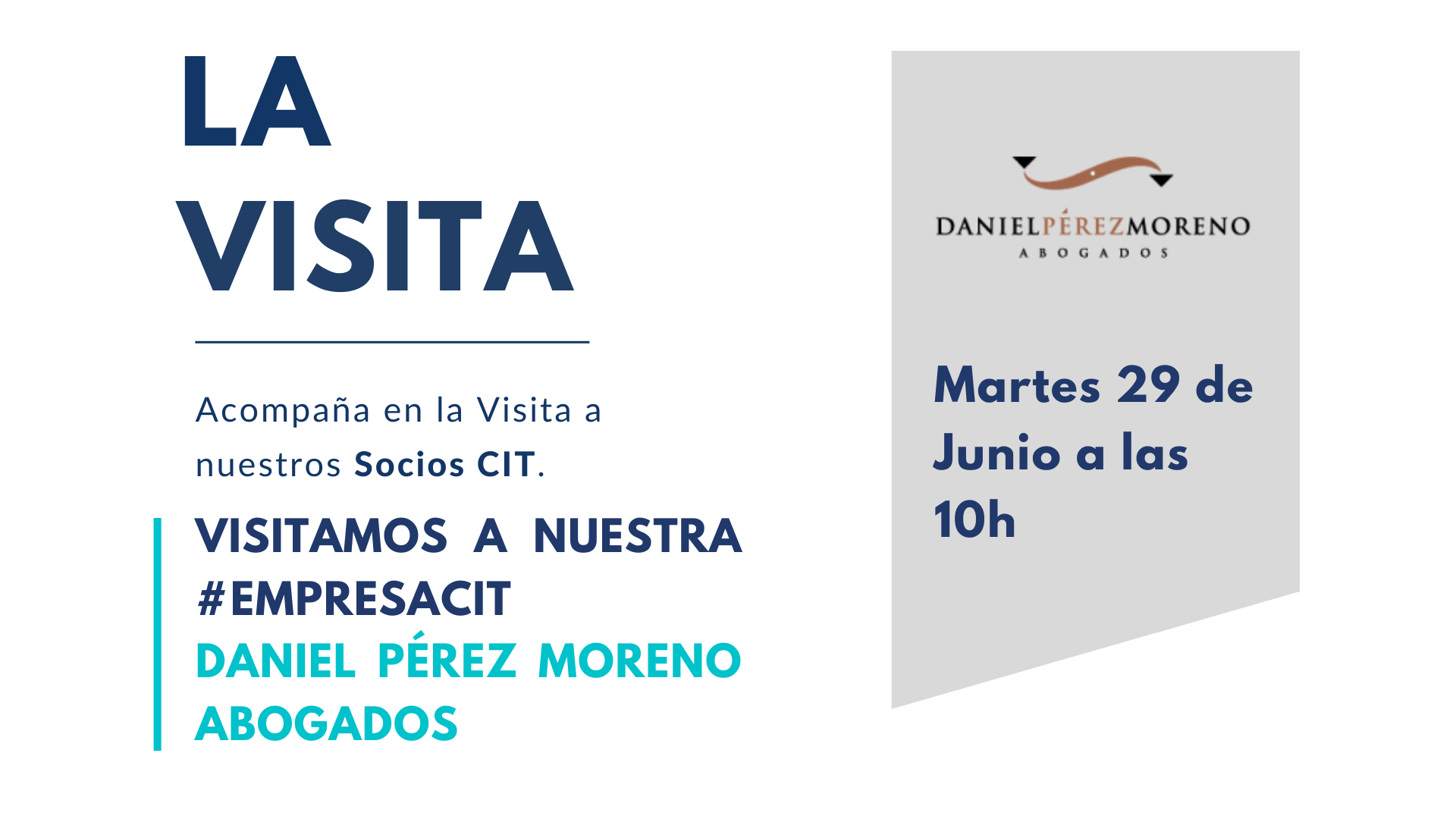 La visita con… Daniel Pérez Moreno Abogados