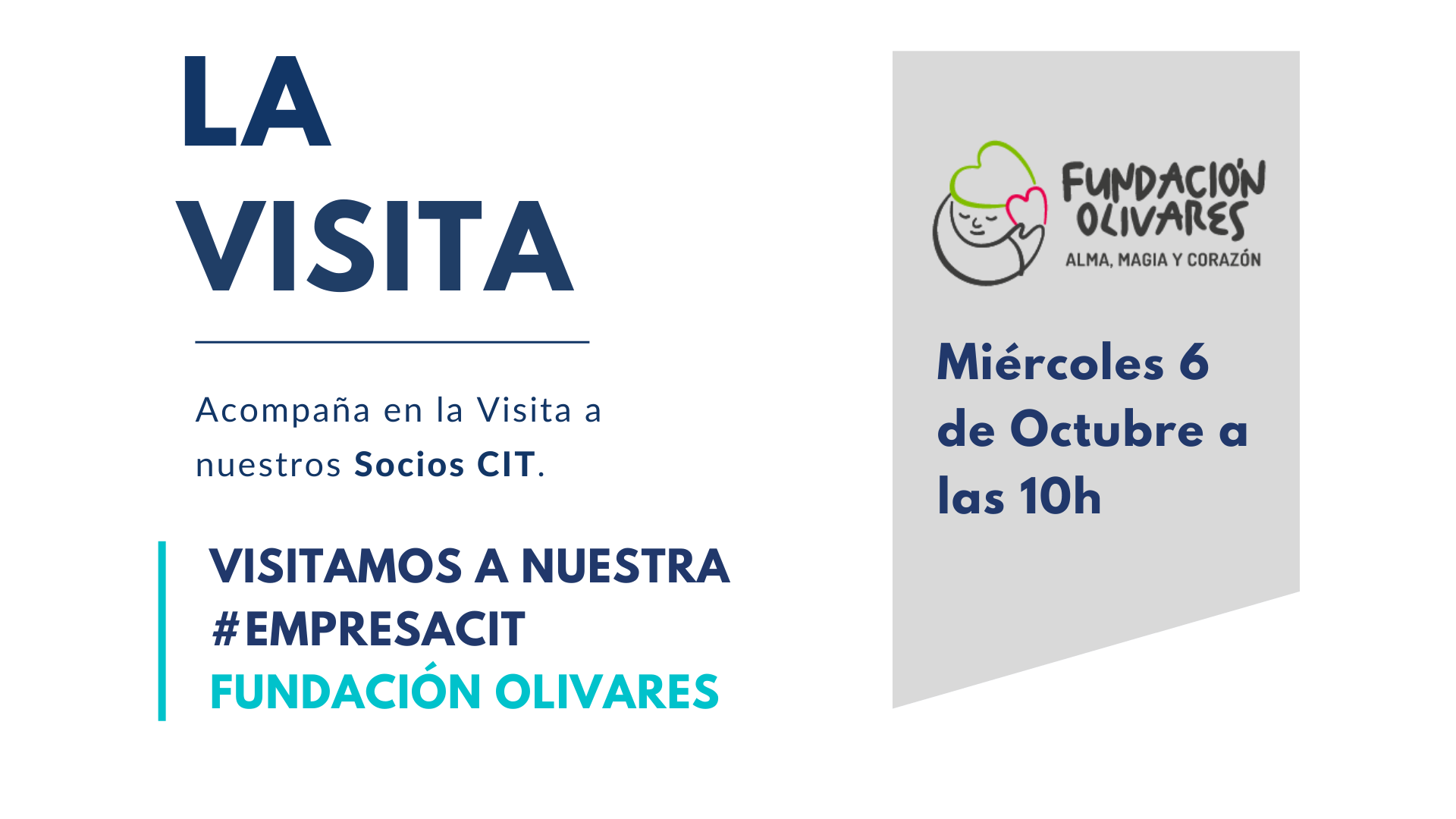 La visita con Fundación Olivares