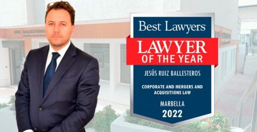 Jesús Ruiz Ballesteros premio Best Lawyers por segundo año consecutivo