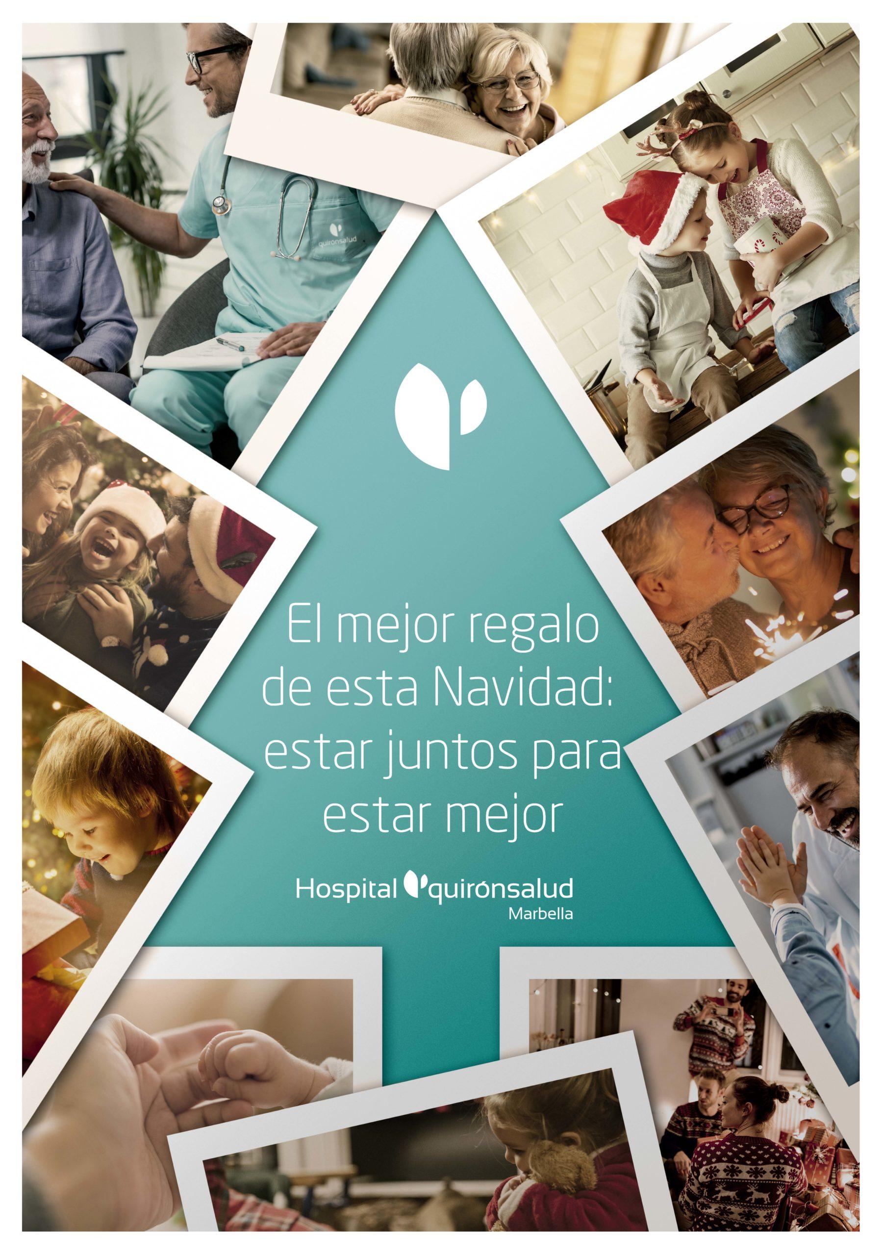 El hospital Quirónsalud Marbella desea a todos los ciudadanos de Marbella unas Felices Fiestas y un Próspero Año Nuevo