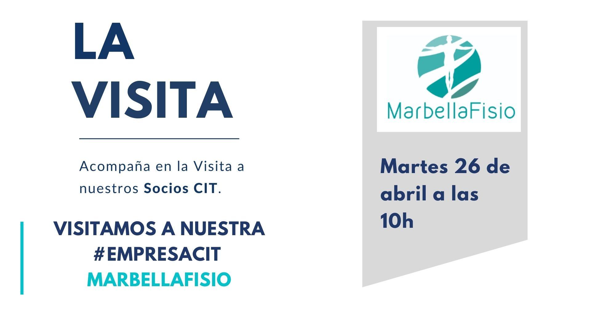 Hoy en » La Visita» conocemos a MarbellaFisio