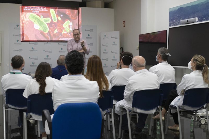 Ponencias magistrales en el plan de formación a profesionales del Hospital Quirónsalud Marbella