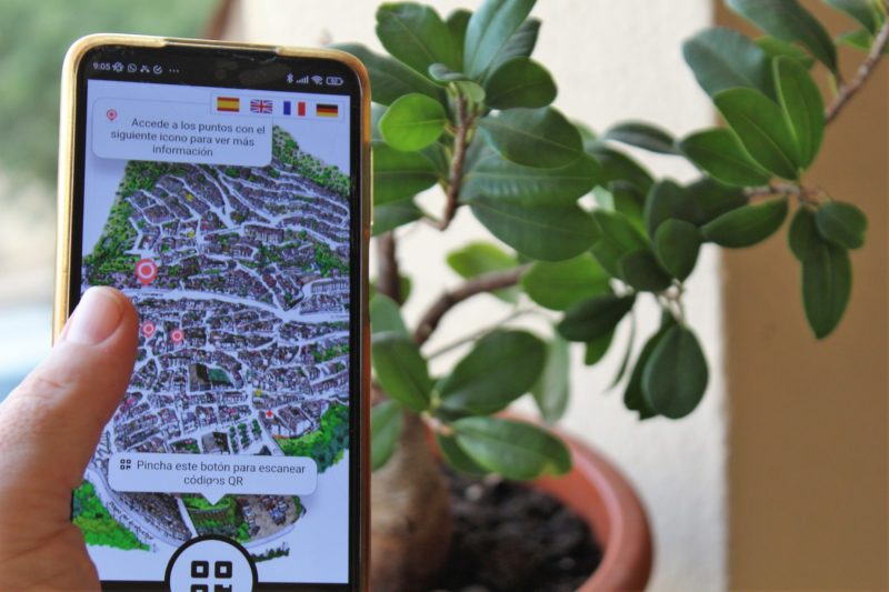 Ojén potencia su promoción turística con una app de realidad aumentada para móviles