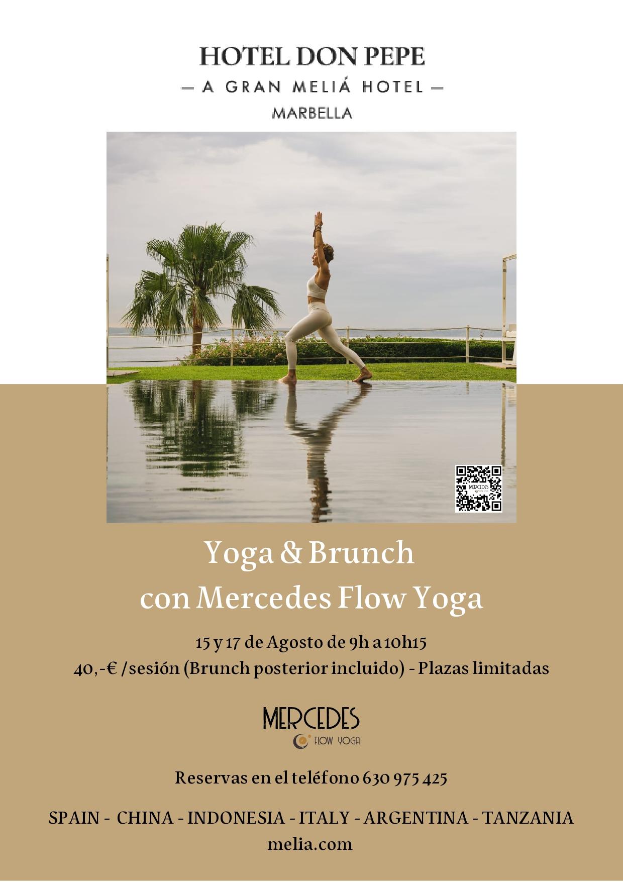 Yoga & Brunch con Mercedes Flow Yoga