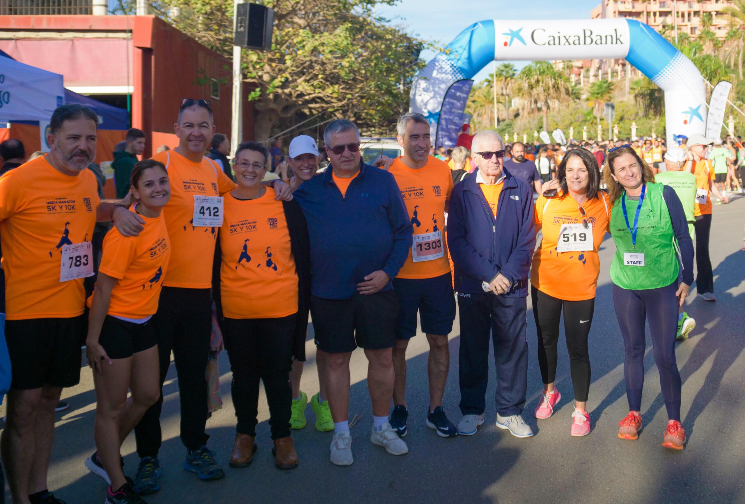 La IV Media Maratón -5K y 10K Holiday World Benalmádena bate récord de participación y recauda más de 45.000 euros para Proyecto Hombre Málaga