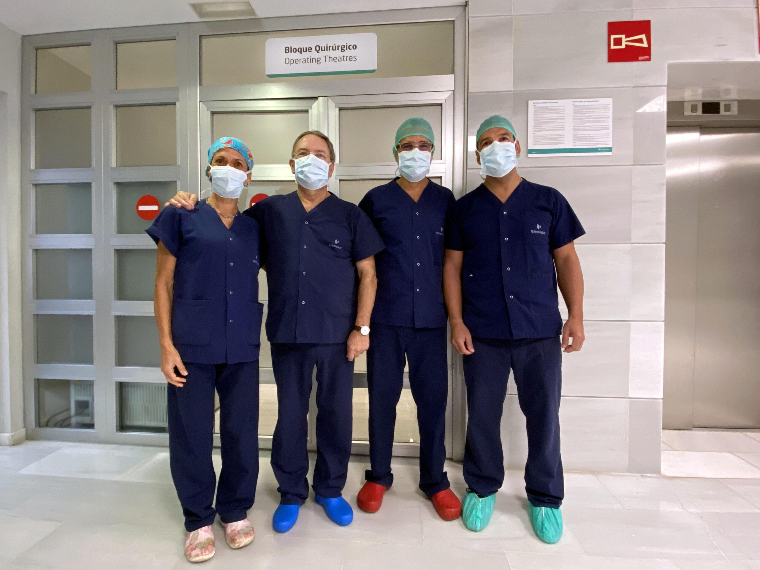 Descompresión de columna cervical, una inusual intervención quirúrgica realizada con éxito en el Hospital Quirónsalud Marbella