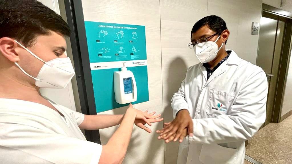 Una adecuada higiene de manos previene el 50% de las infecciones en los entornos relacionados con la salud