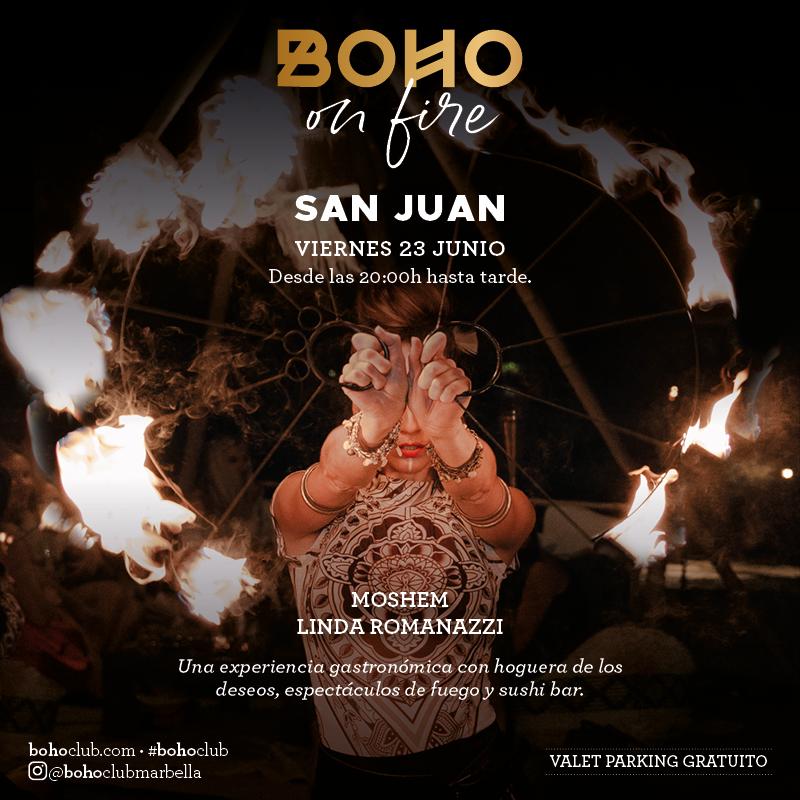 Boho On Fire – Vive la magia de San Juan en Boho Club