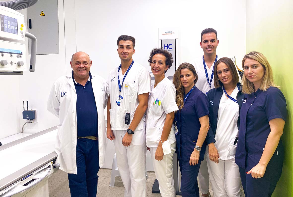 HC Marbella es el primer centro de Andalucía que implementa dos soluciones de Inteligencia Artificial aplicadas al radiodiagnóstico