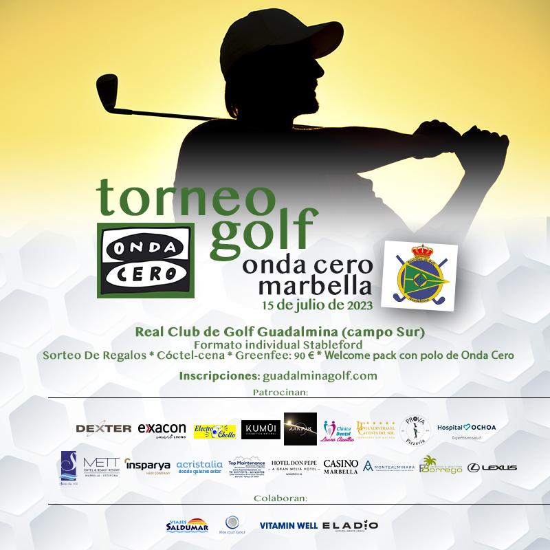 Torneo Golf Onda Cero Marbella