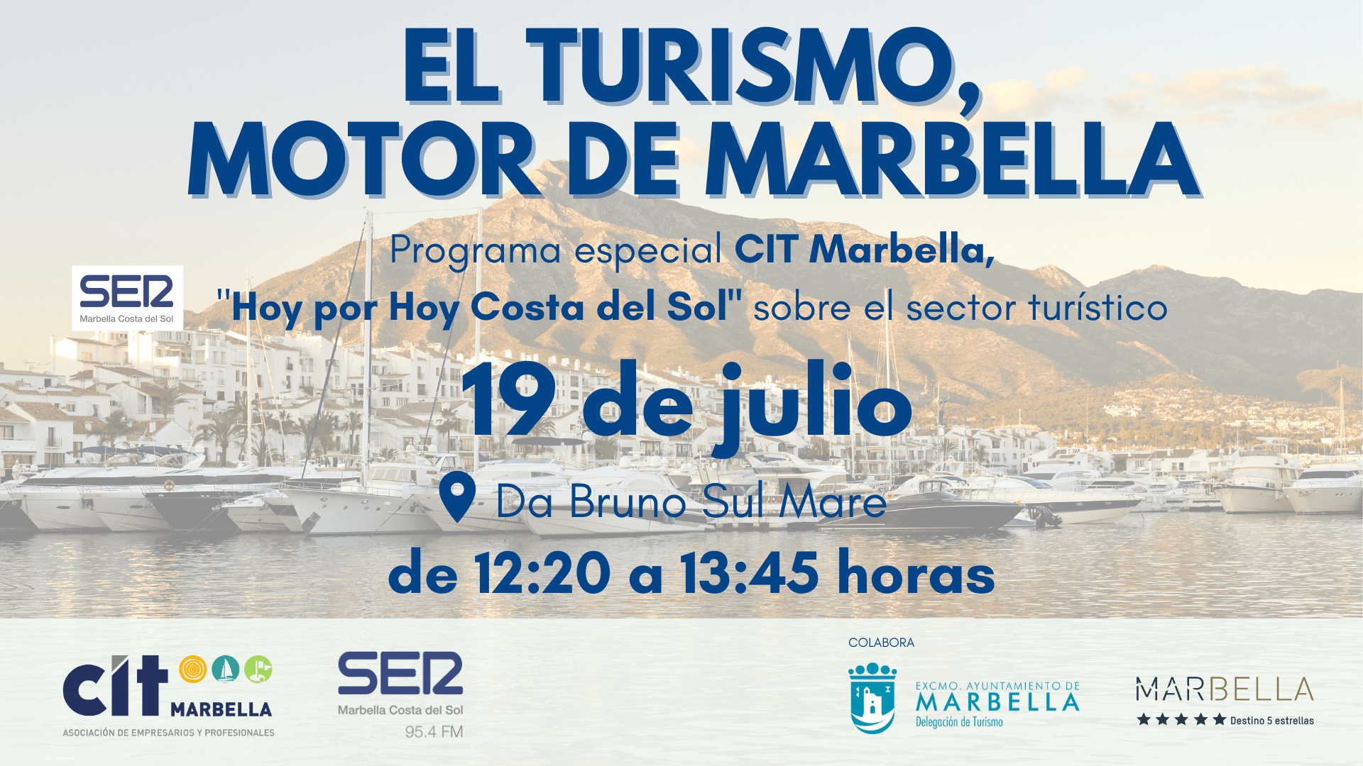 Programa especial CIT Marbella/ Cadena SER «Hoy por Hoy Costa del Sol»