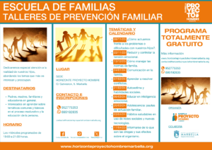 Escuela de Familias Horizonte Proyecto Hombre