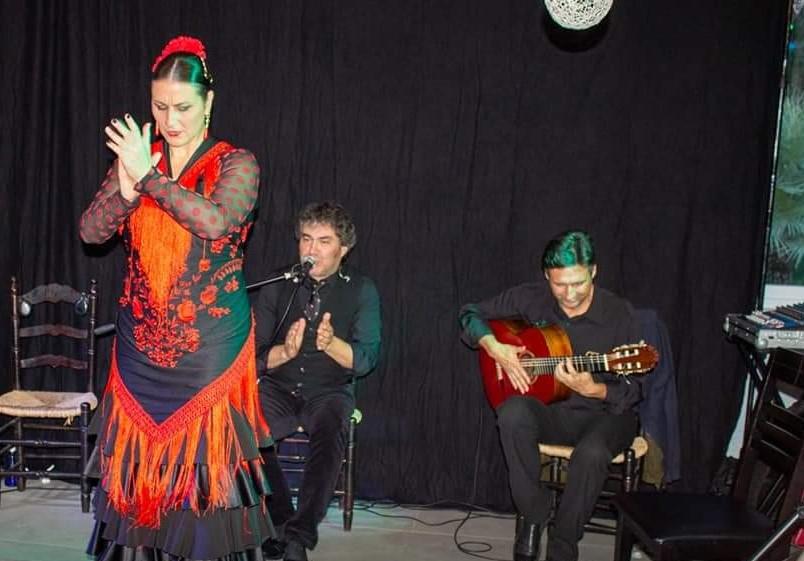 Noche Flamenca en Da Bruno Sul Mare con el arte de Carlos Brias