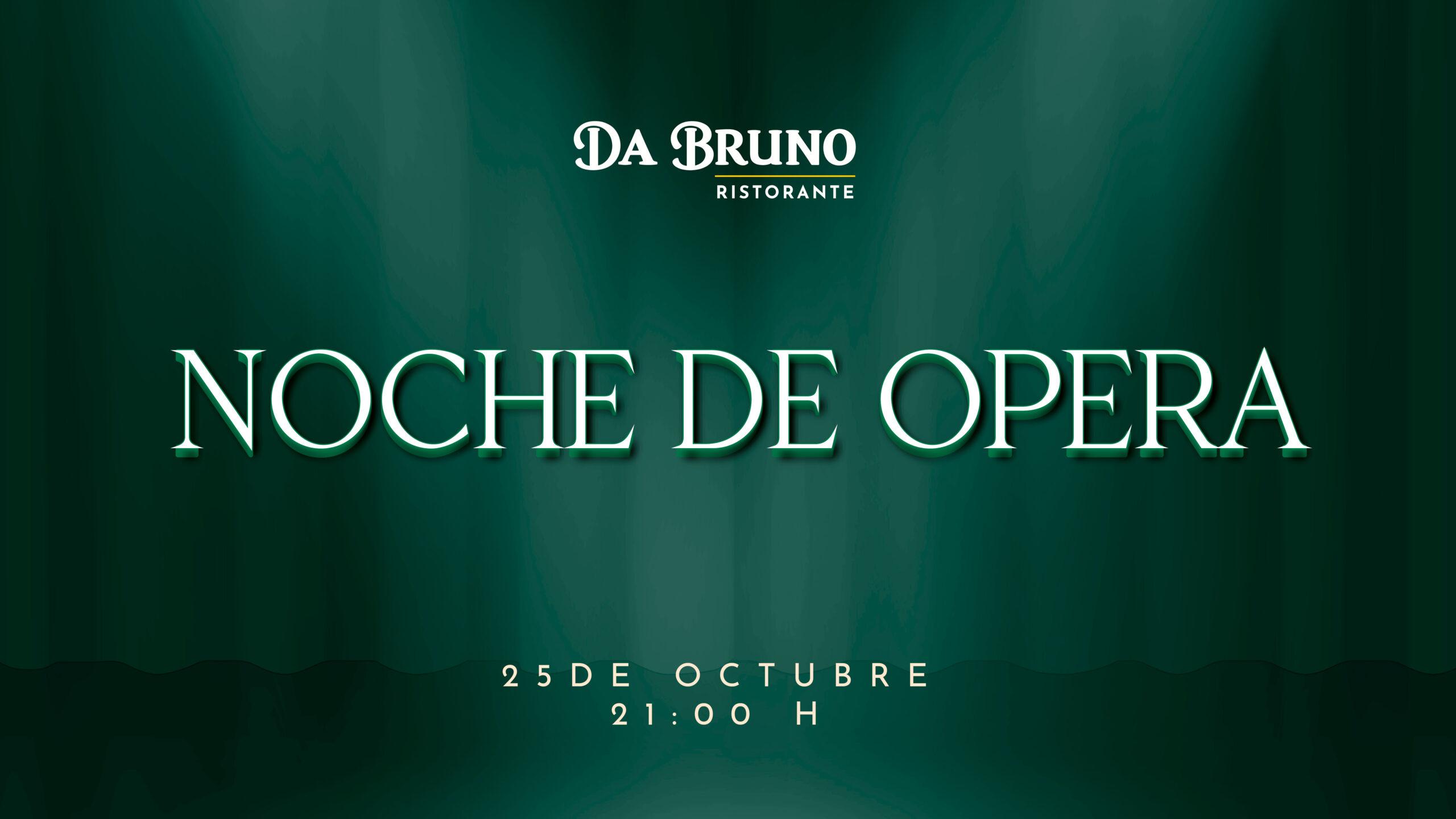 Opera Night en Da Bruno Sul Mare