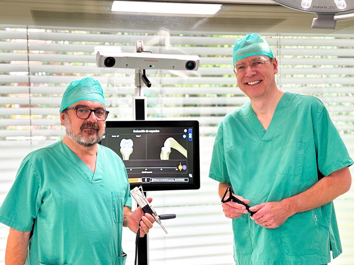 HC Marbella, primer hospital en Andalucía en la adquisición del robot CORI para el reemplazo articular de rodilla