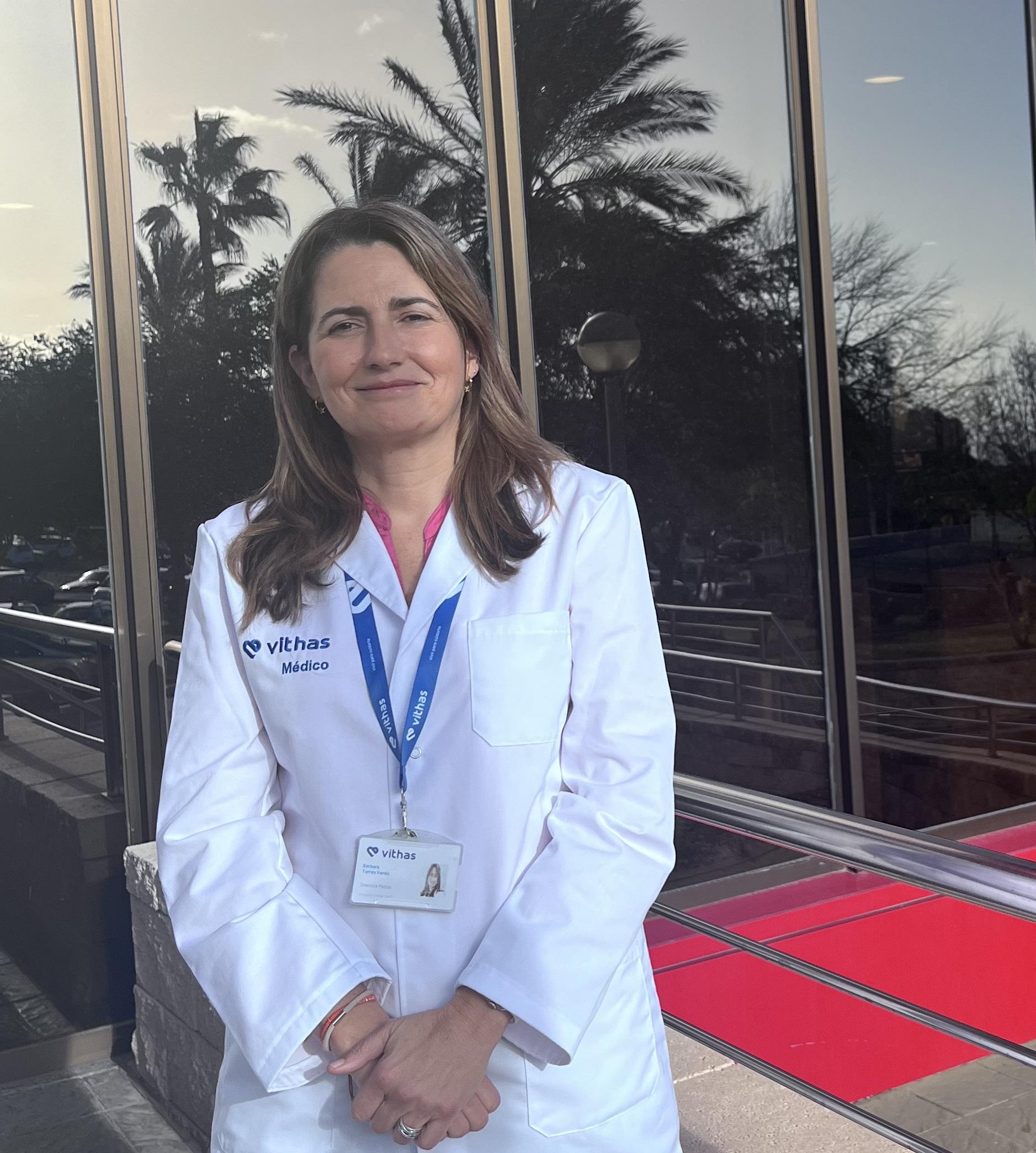 El Hospital Vithas Xanit Internacional incorpora a la doctora Torres Verdú como nueva directora médica