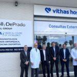 El alcalde de Estepona visita el Hospital Vithas Xanit Estepona para inaugurar oficialmente las instalaciones Ripoll y De Prado Medical Group