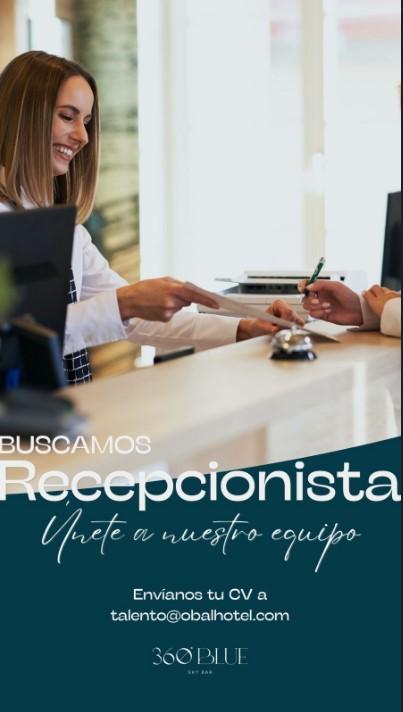 RECEPCIONISTA OBAL URBAN HOTEL