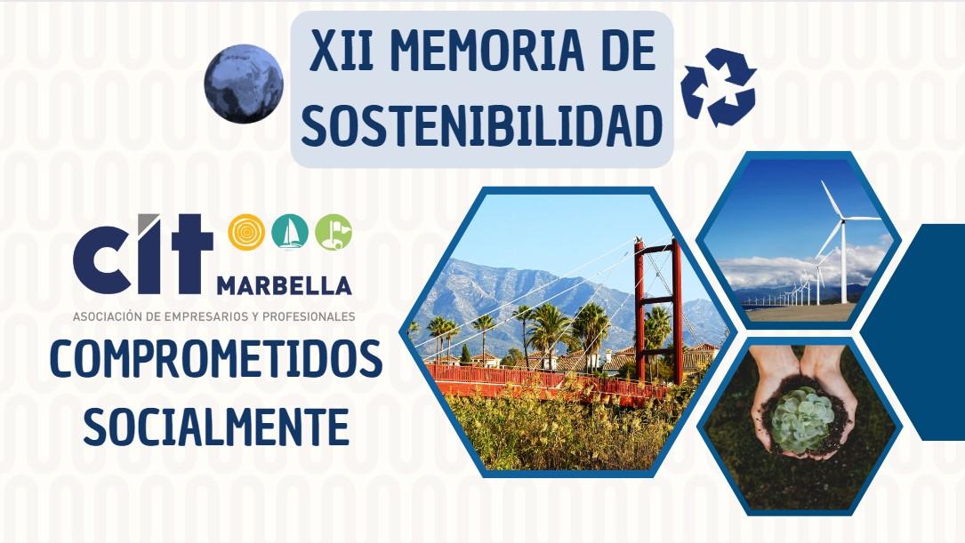 CIT Marbella publica su XII Memoria de Sostenibilidad