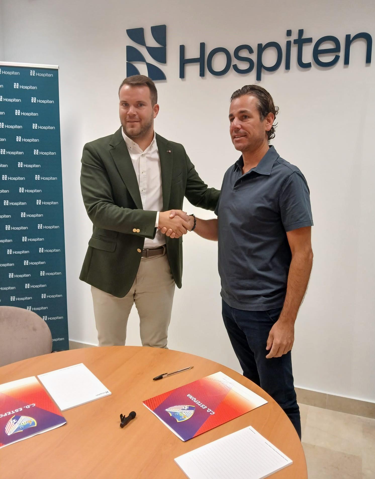 Hospiten Estepona será una temporada más servicio médico oficial del CD Estepona