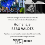 Homenaje a Bebo Valdés: Concierto de Verano en la Clínica Buchinger Wilhelmi en favor de Cudeca