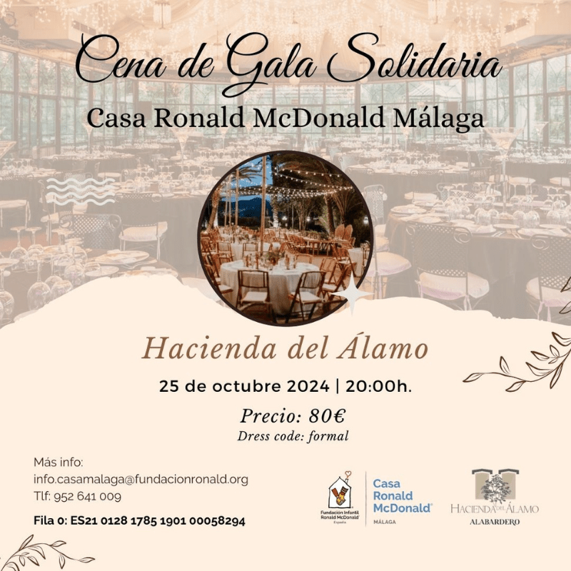 cena solidaria casa ronald