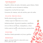 Menú de Navidad para grupos en Paella y Más