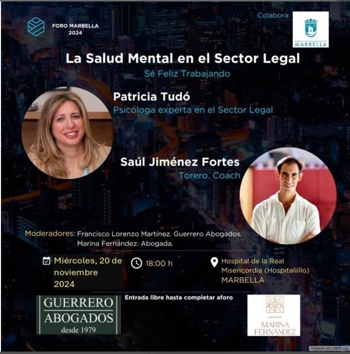 Foro sobre la Salud Mental en el Sector Legal -Sé Feliz Trabajando