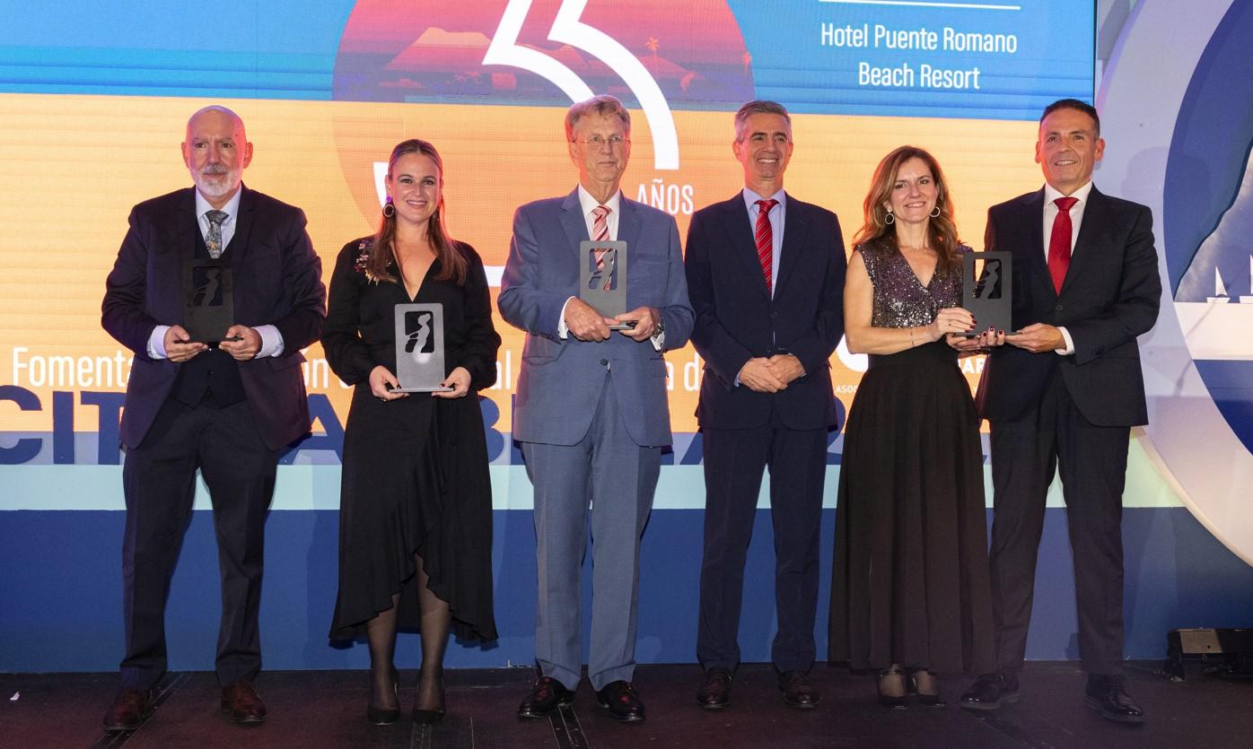 CIT Marbella reconoce en sus XXIV Premios Empresariales CIT Marbella 2024, a Christopher Clover, Cuerpo Nacional de Policía, Internalia Group y Hotel Don Pepe Gran Meliá