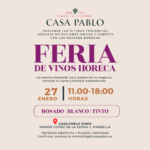 FERIA DE VINOS ESPECIAL HORECA EN CASA PABLO